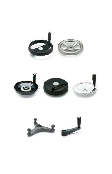 Handwheels and crank handles